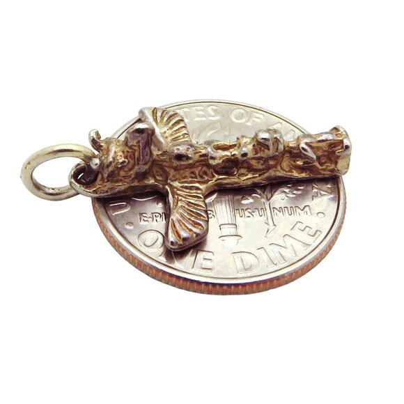 Vintage Sterling Silver Native American Totem Pole Charm or Pendant - Picture 7 of 7